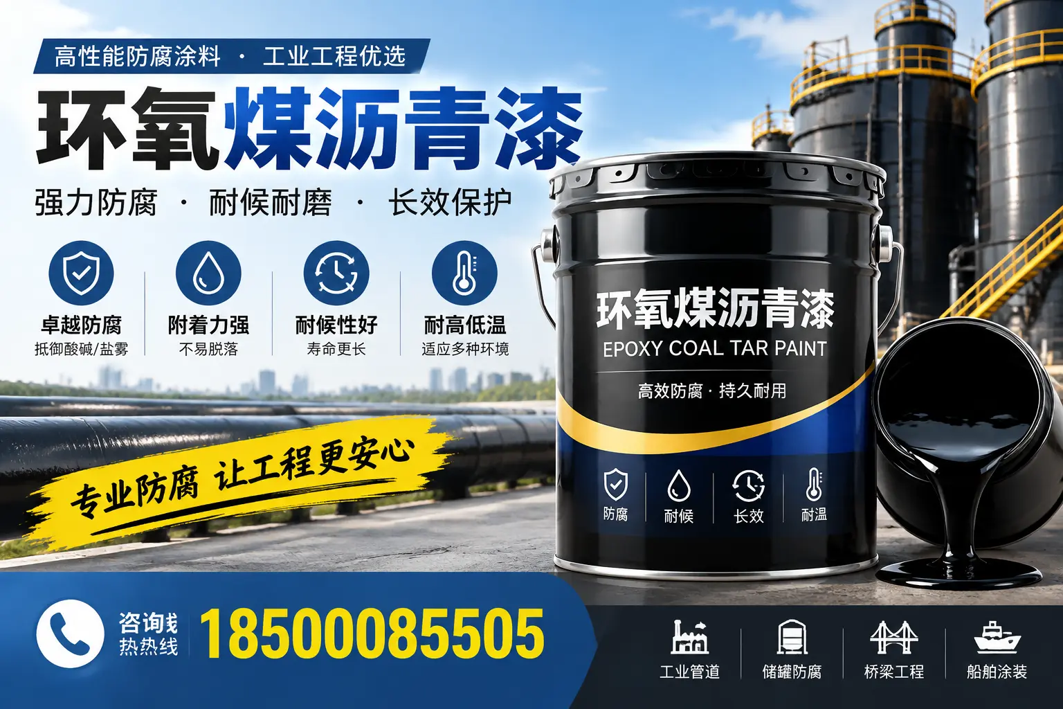 环氧煤沥青漆的施工方法与注意事项，确保在宁德顺利完成