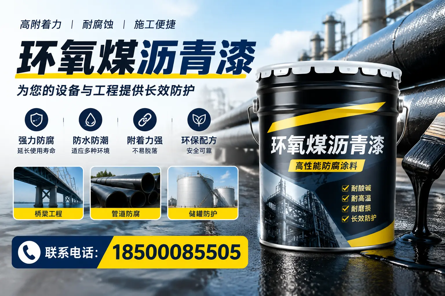 环氧煤沥青漆与其他涂料的对比分析，助力宁德企业决策